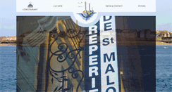 Desktop Screenshot of creperie-saintmalo.com