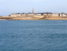Tablet Screenshot of creperie-saintmalo.com